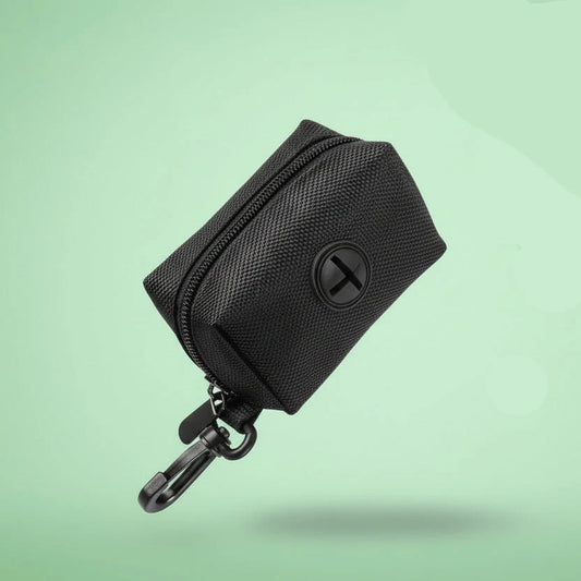 Universal Portable Waste Bag Dispenser with Leash Clip